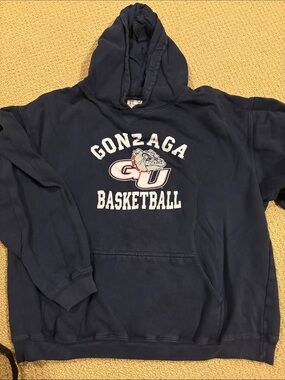 TCX Navy Gonzaga Basketball Pullover Hoodie